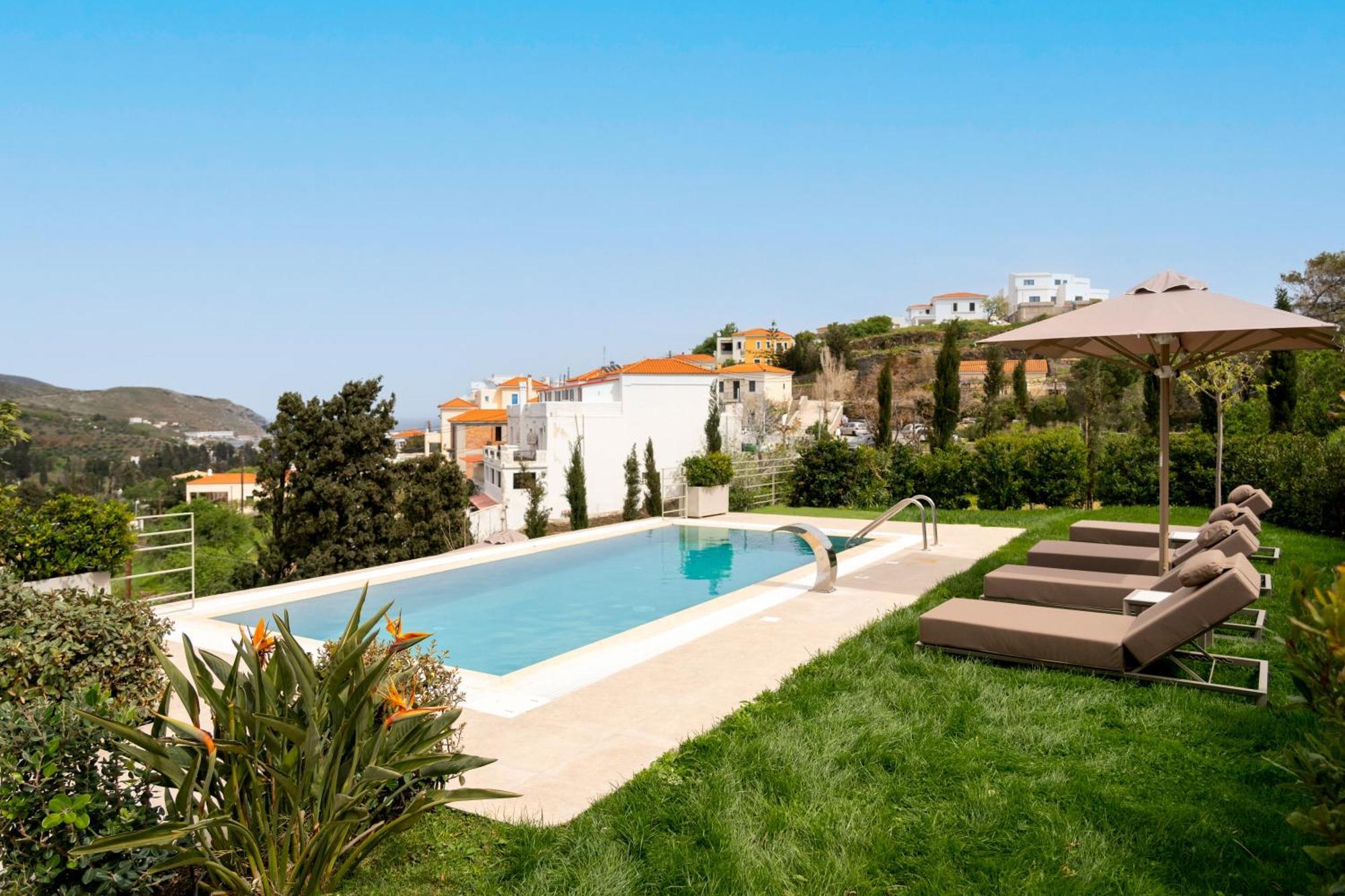 Suitehome Villas With Private Pools By Explore Andros Eksteriør billede