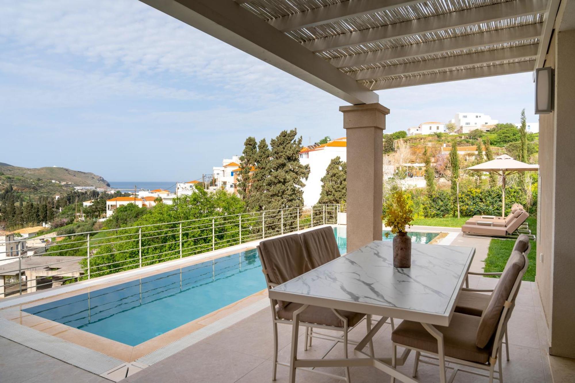 Suitehome Villas With Private Pools By Explore Andros Eksteriør billede